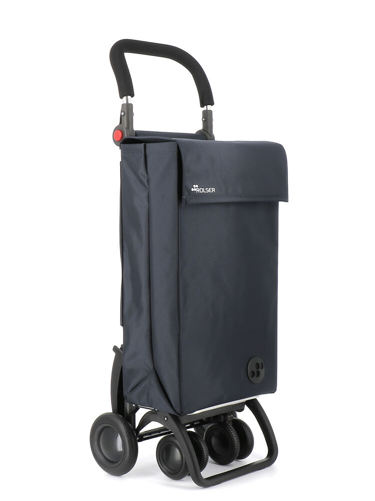 Rolser Sbelta MF 4x4 4 Wheel 2 Swivelling Shopping Trolley with Adjustable Handle