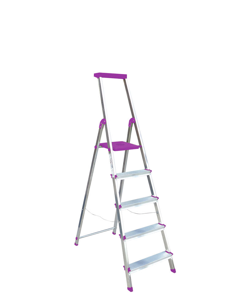 Rolser BriColor 5 step Aluminium Ladder