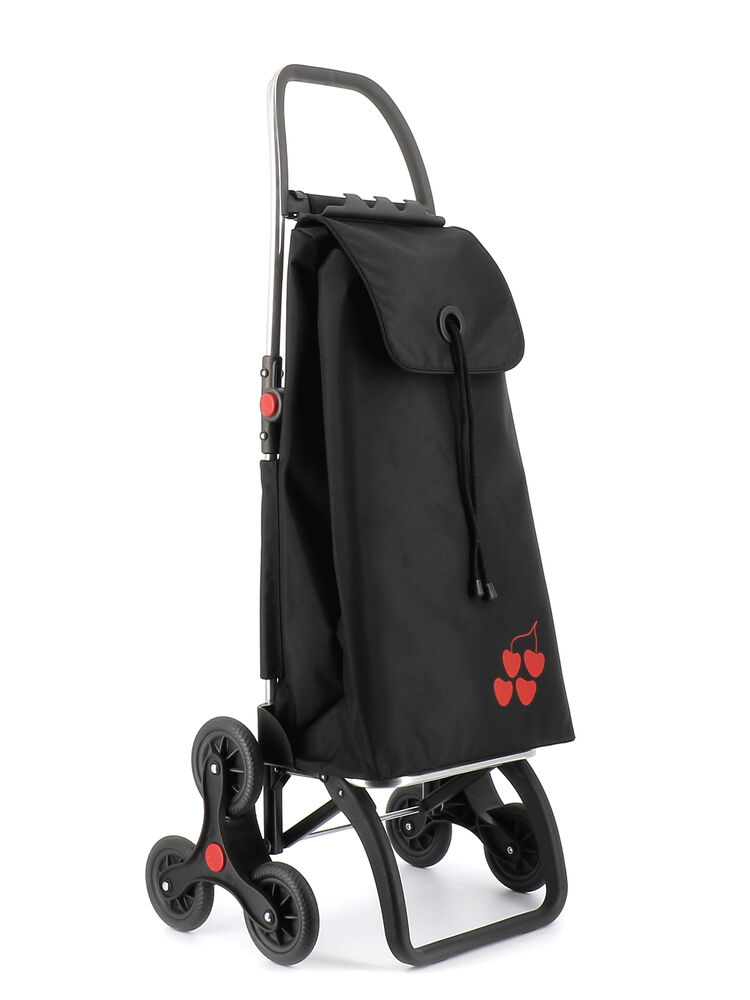 Rolser I-Max Cherry 6 Wheel Stair Climber Foldable Shopping Trolley