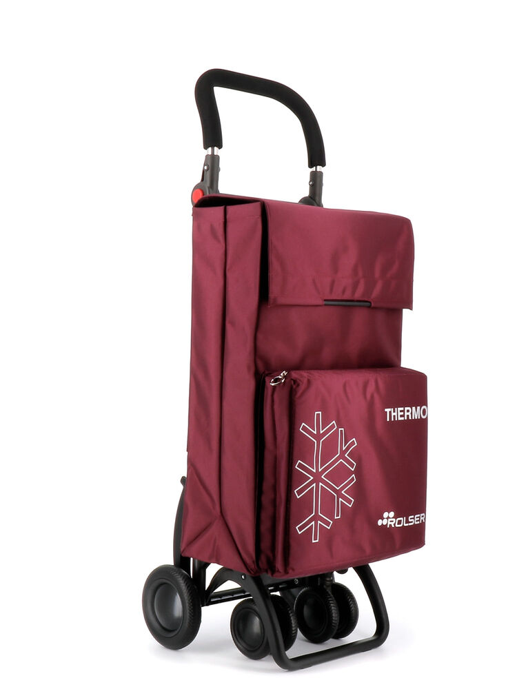 Rolser Thermo Fresh MF 4x4 4 Wheel 2 Swivelling Shopping Trolley with Adjustable Handle