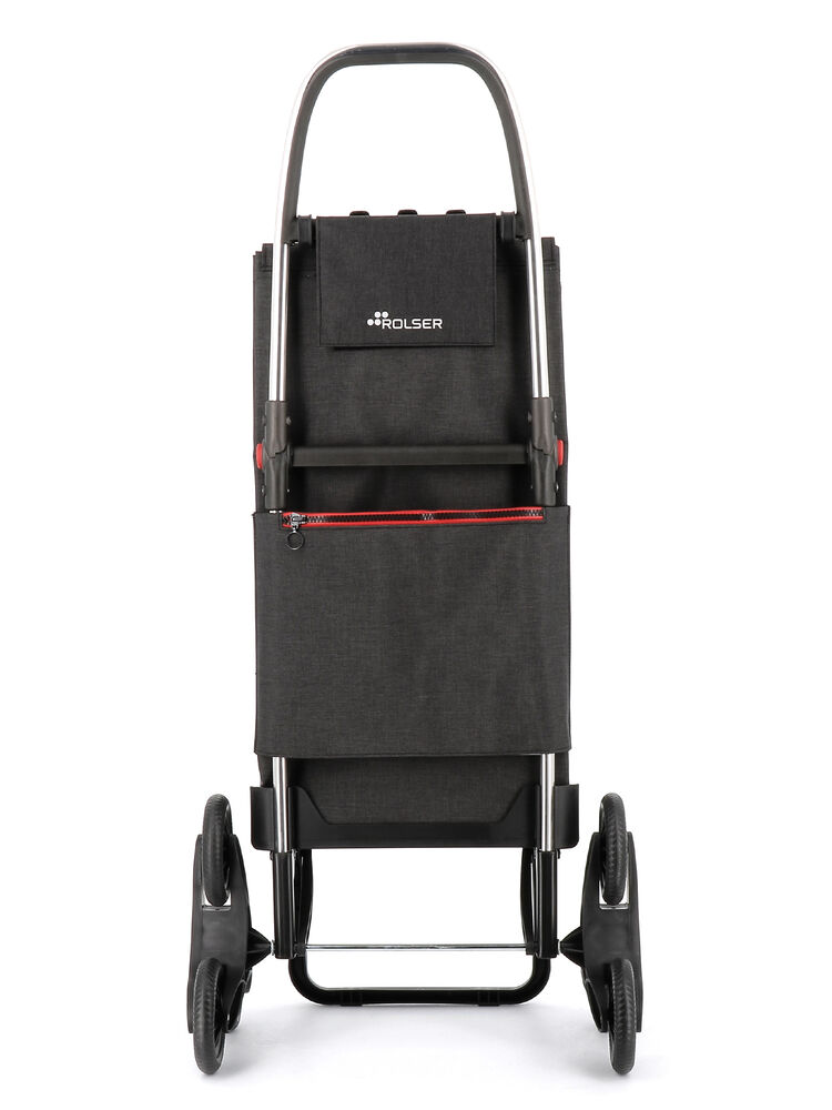 Rolser Wallaby Tweed 6 Wheel Stair Climber Foldable Shopping Trolley