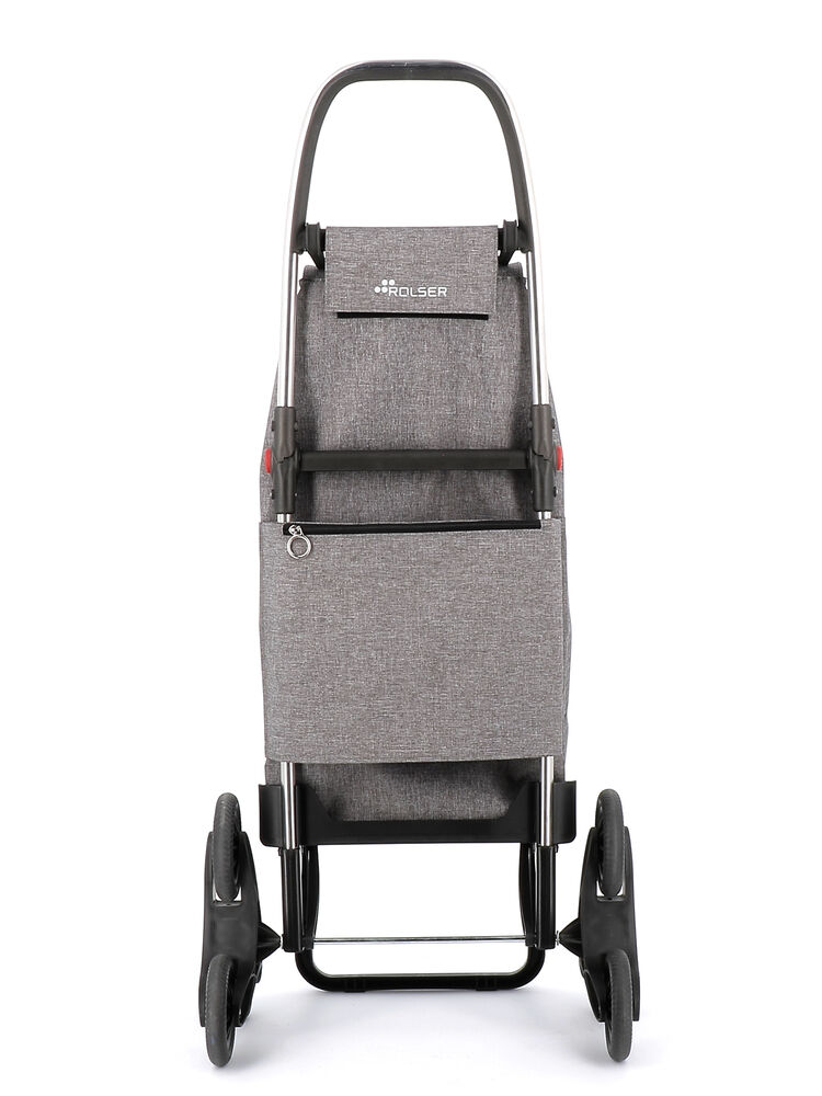 Rolser I-Max Tweed 6 Wheel Stair Climber Foldable Shopping Trolley