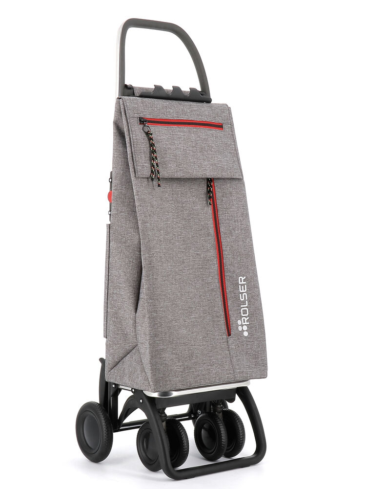 Rolser Wallaby Tweed 4 Wheel 2 Swivelling Foldable Shopping Trolley