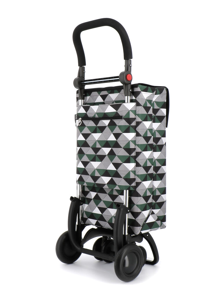 Rolser Classic Sahara 4x4 4 Wheel 2 Swivelling Shopping Trolley with Adjustable Handle