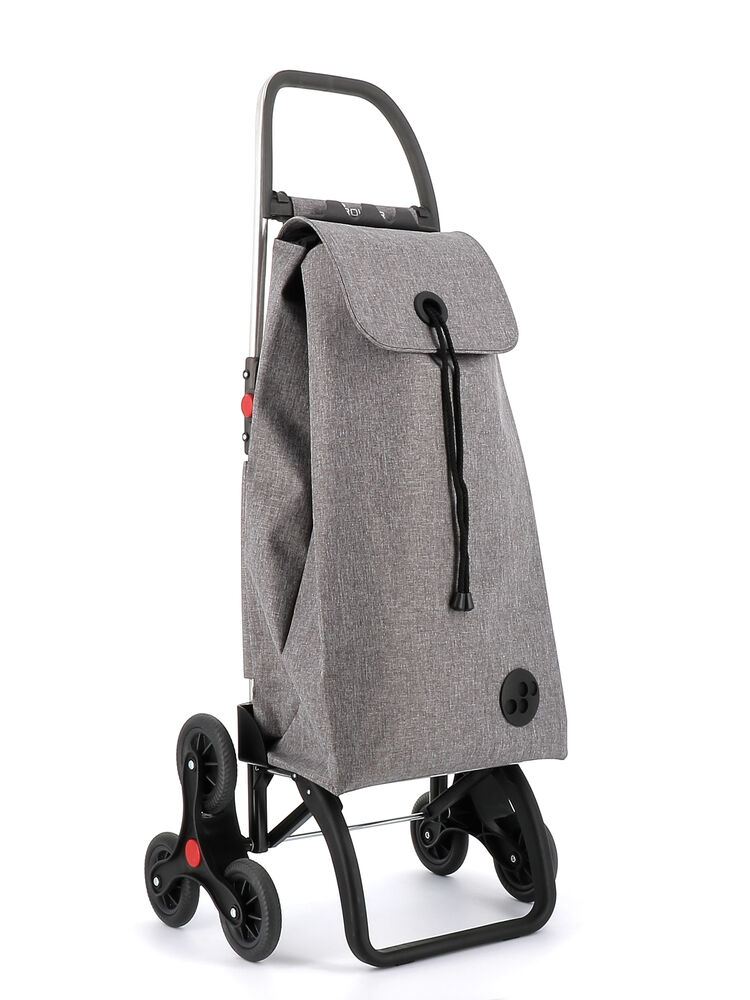 Rolser I-Max Tweed 6 Wheel Stair Climber Foldable Shopping Trolley