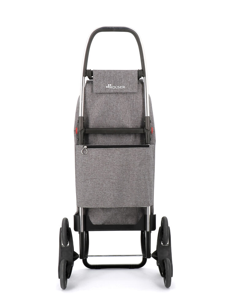 Rolser I-Max Tweed RealFooding 6 Wheel Stair Climber Foldable Shopping Trolley
