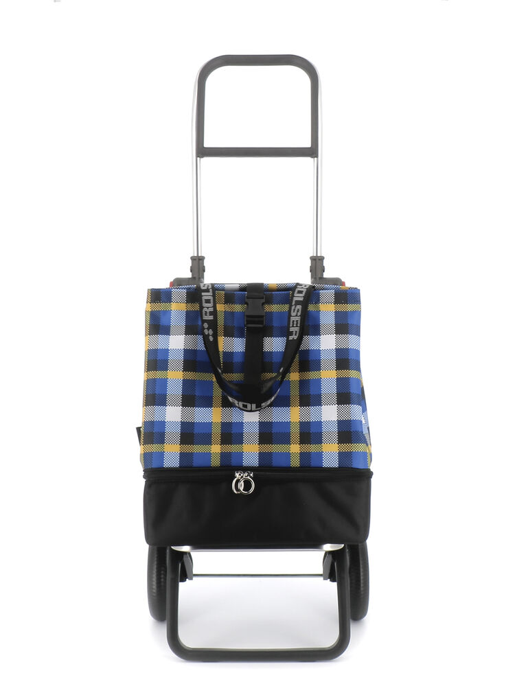 Rolser Mini Bag Plus Termo MF Bi Scottish 2 Wheel Foldable Shopping Trolley