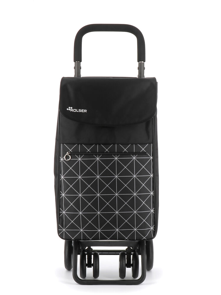 Rolser Box Star 4x4 4 Wheel 2 Swivelling Shopping Trolley with Adjustable Handle