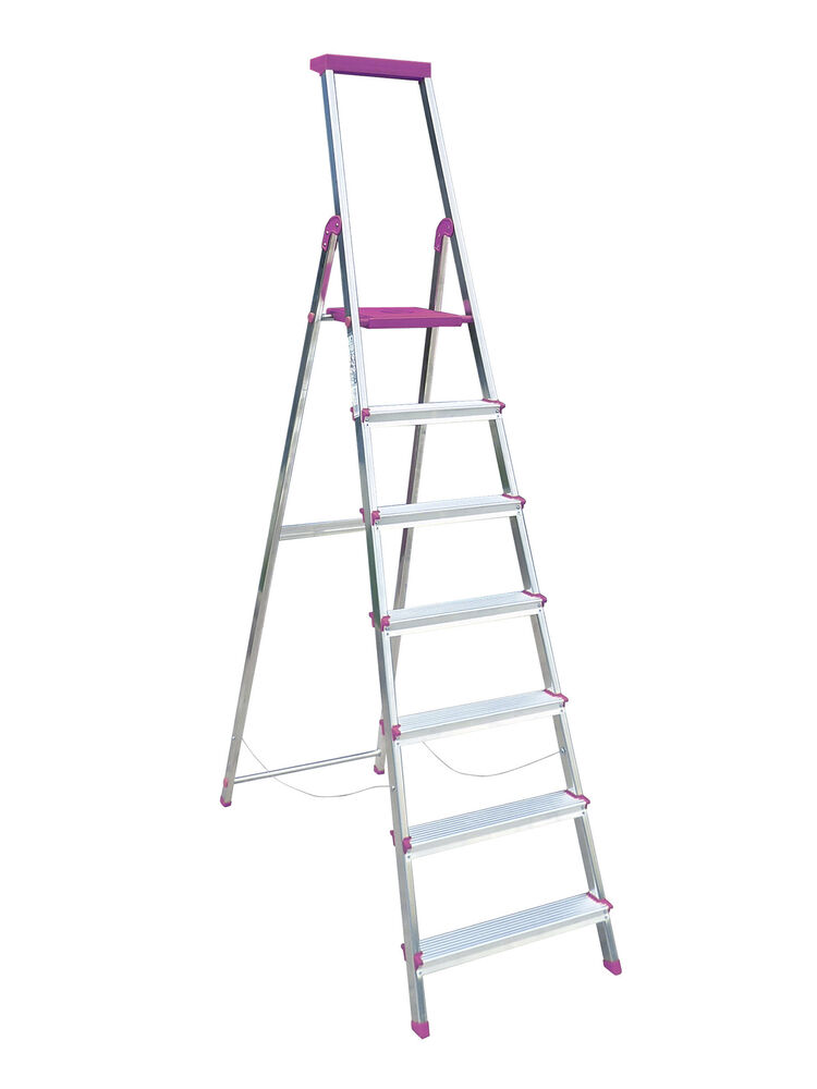 Rolser BriColor 7 step Aluminium Ladder