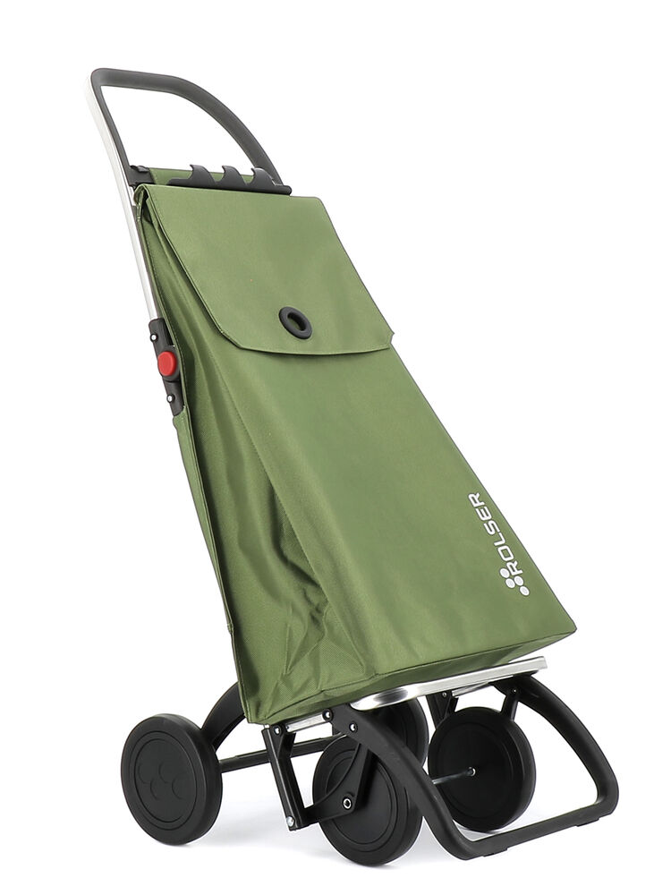 tellen duidelijkheid Inzet Rolser Akanto MF 4 Wheel Foldable Shopping Trolley | Kaki | AKA016-1005