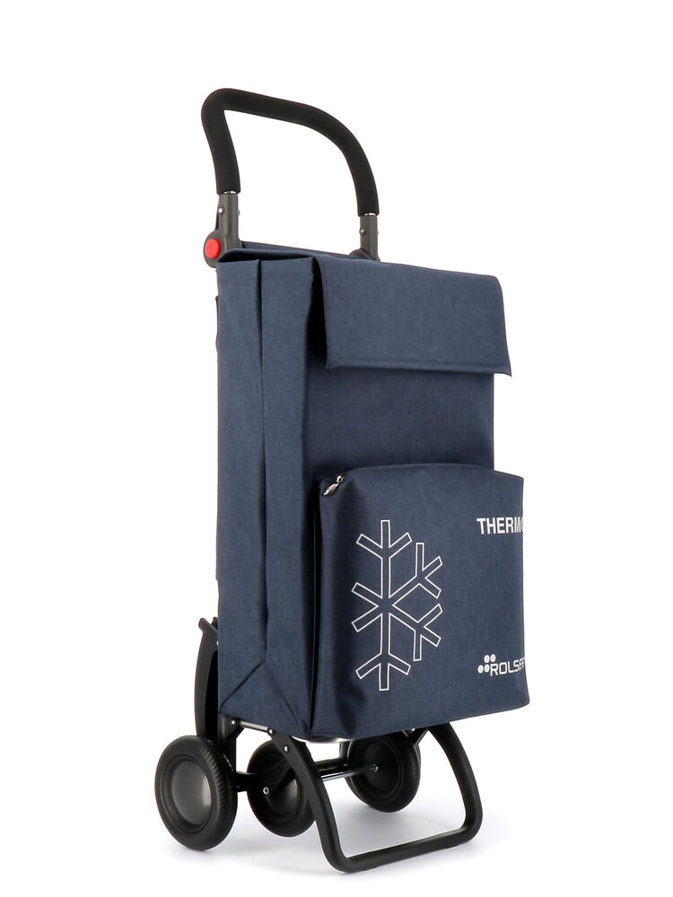 Rolser Sbelta Thermo Tweed 4x4 4 Wheel Shopping Trolley with Adjustable Handle