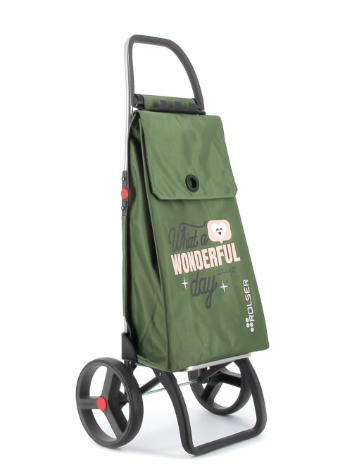 Carrello Portaspesa Rolser Akanto Mr.Wonderful pieghevole 2 ruote grandi