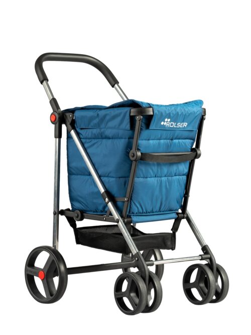Basket Polar 4 Ruedas Grandes 2 Giratorias Plegable