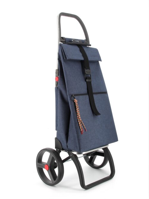 Klappbarer Einkaufstrolley Rolser Big Tweed 2 große Räder