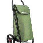 Einkaufstrolley Rolser COM MF Black Tube 2 große Räder