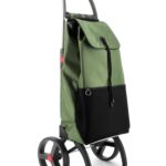 Klappbarer Einkaufstrolley Rolser I-Max Urban 2 große Räder
