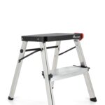 Taburete Rolser Plegable de Aluminio M2 220 Peldaño ancho