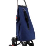 Klappbarer Einkaufstrolley Rolser EcoSak 6 Räder Treppensteiger