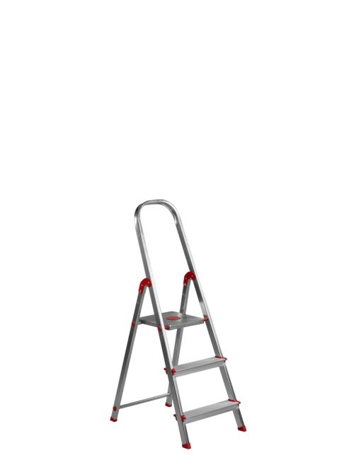Escalera Aluminio Unica 3 Peldaños