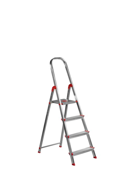 Escalera Aluminio Unica 4 Peldaños